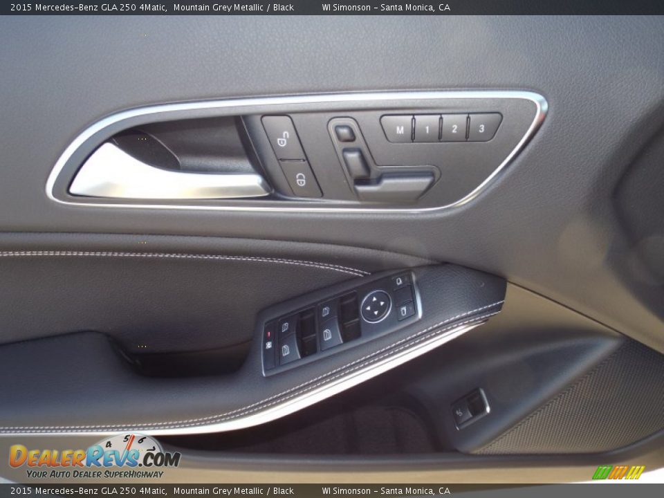 2015 Mercedes-Benz GLA 250 4Matic Mountain Grey Metallic / Black Photo #6