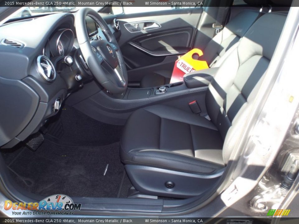 2015 Mercedes-Benz GLA 250 4Matic Mountain Grey Metallic / Black Photo #7