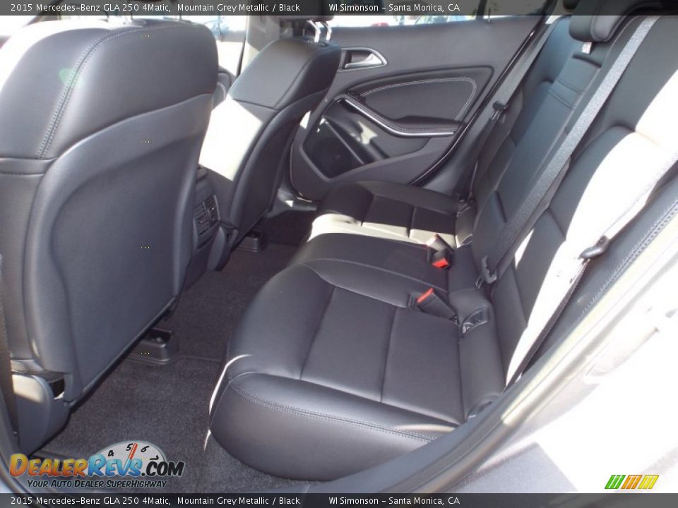 2015 Mercedes-Benz GLA 250 4Matic Mountain Grey Metallic / Black Photo #8