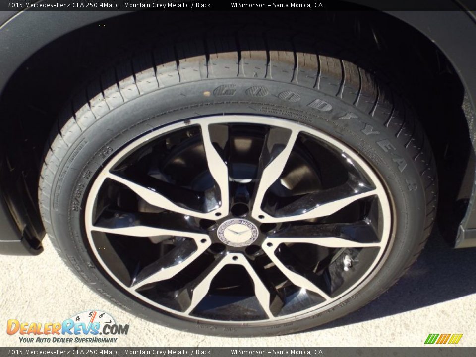 2015 Mercedes-Benz GLA 250 4Matic Mountain Grey Metallic / Black Photo #10
