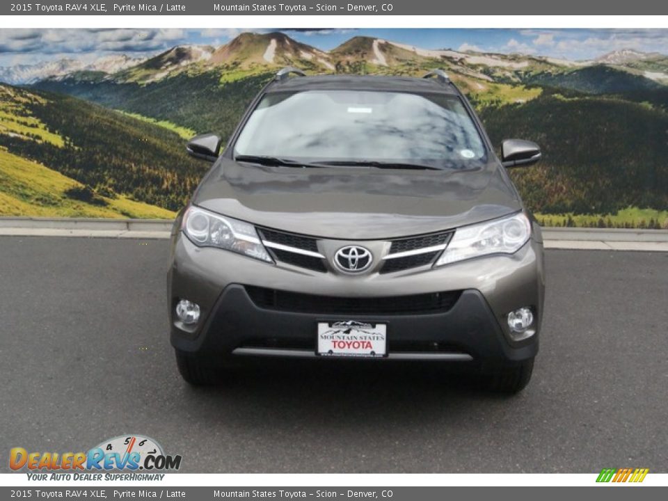 2015 Toyota RAV4 XLE Pyrite Mica / Latte Photo #2