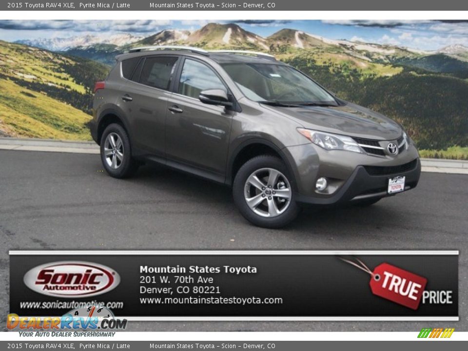 2015 Toyota RAV4 XLE Pyrite Mica / Latte Photo #1
