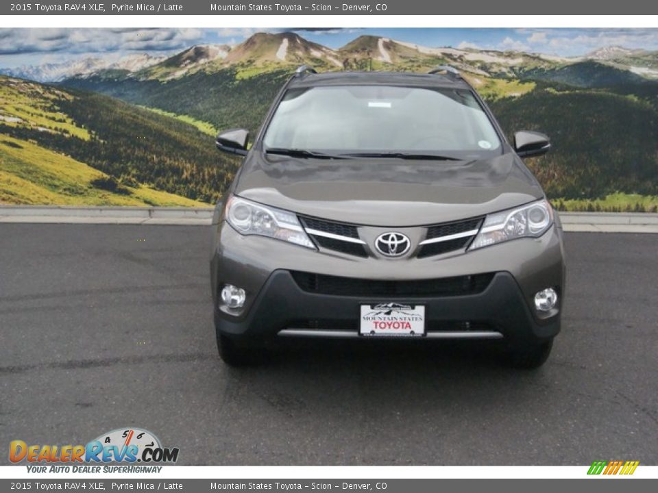 2015 Toyota RAV4 XLE Pyrite Mica / Latte Photo #2