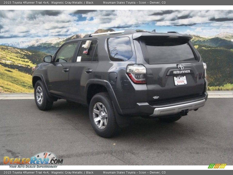 2015 Toyota 4Runner Trail 4x4 Magnetic Gray Metallic / Black Photo #3