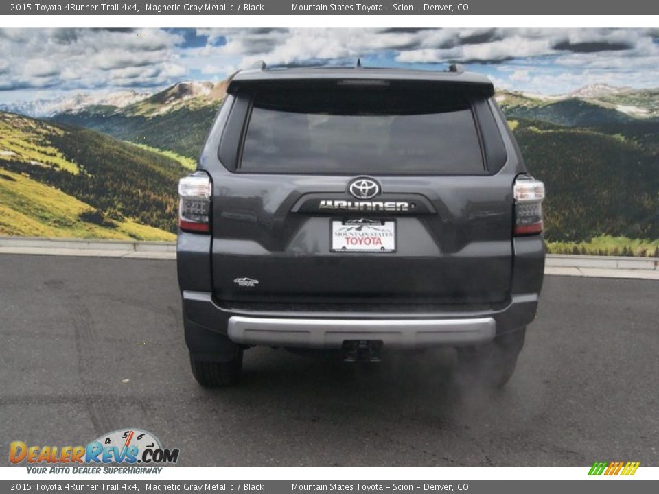 2015 Toyota 4Runner Trail 4x4 Magnetic Gray Metallic / Black Photo #4