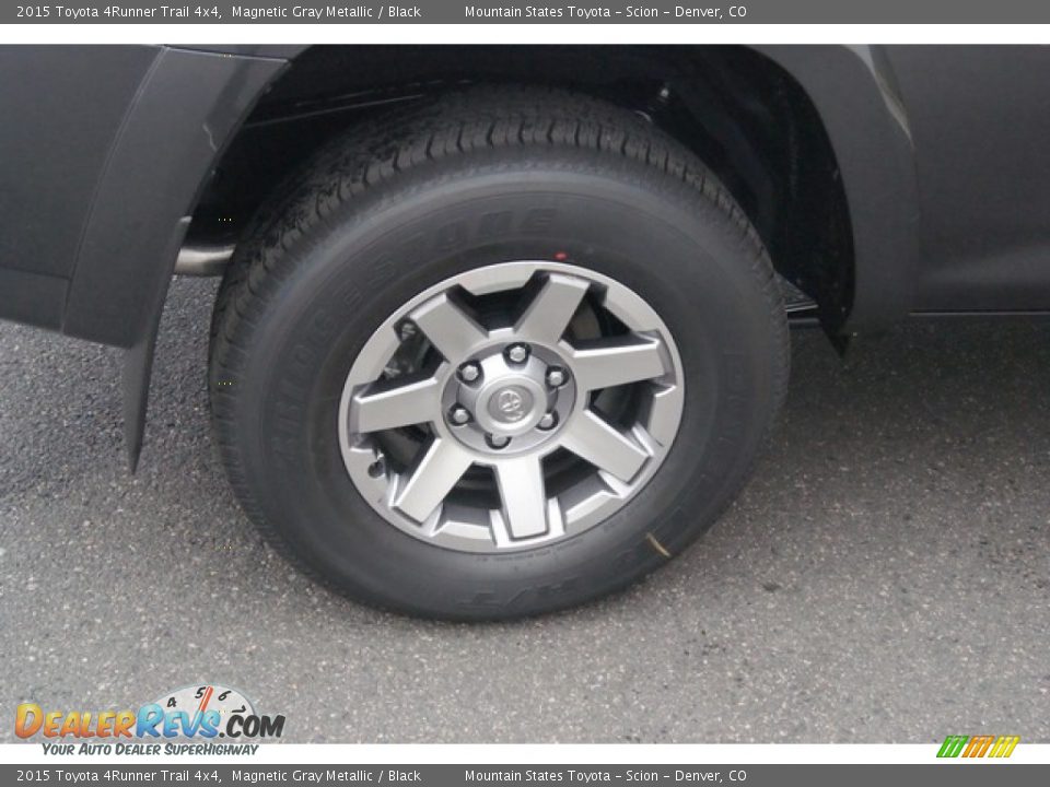 2015 Toyota 4Runner Trail 4x4 Magnetic Gray Metallic / Black Photo #9