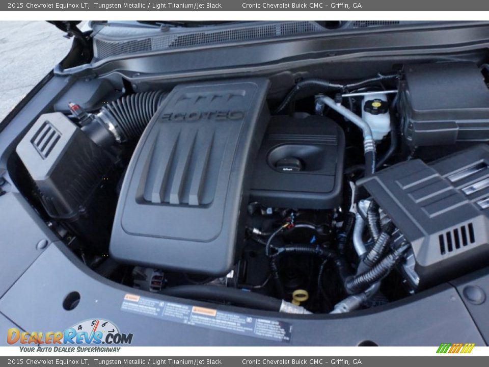 2015 Chevrolet Equinox LT Tungsten Metallic / Light Titanium/Jet Black Photo #12