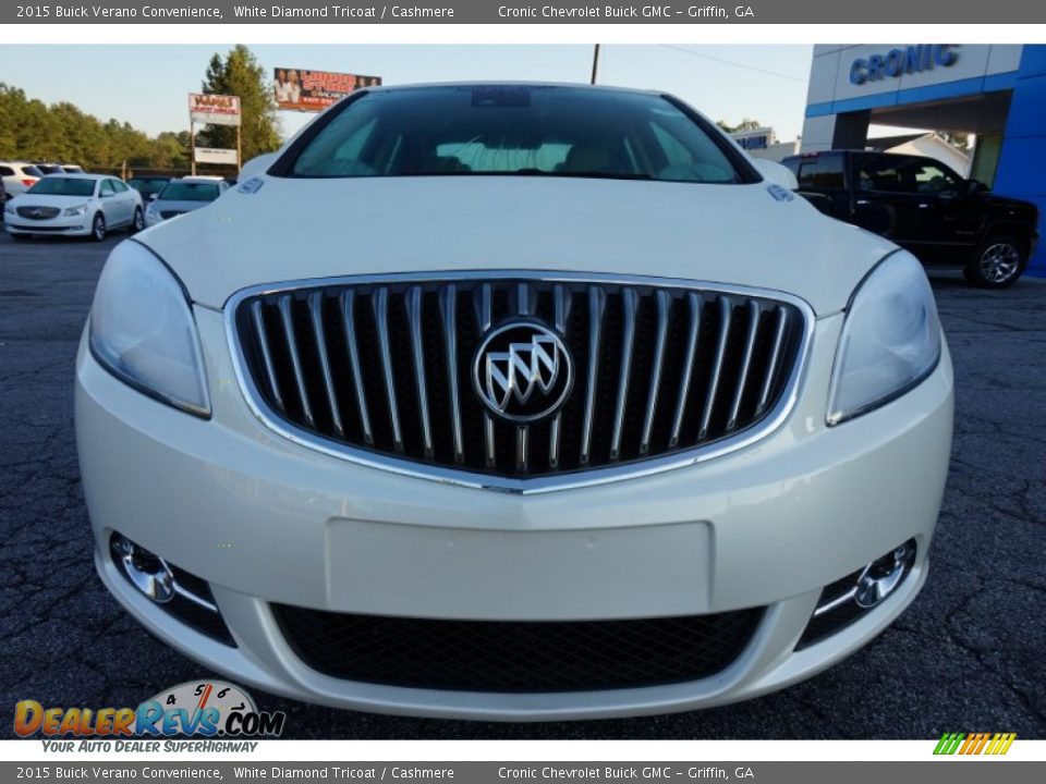 2015 Buick Verano Convenience White Diamond Tricoat / Cashmere Photo #2