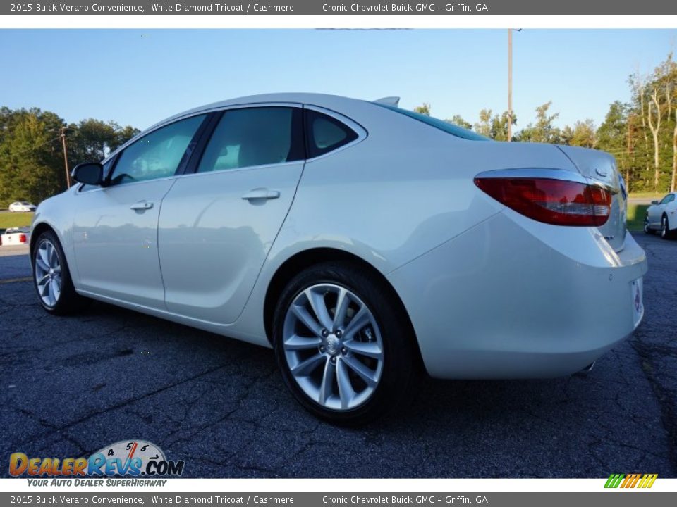 2015 Buick Verano Convenience White Diamond Tricoat / Cashmere Photo #5
