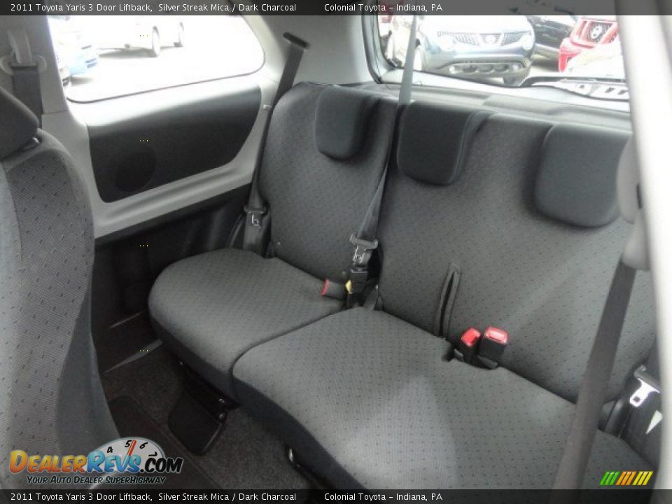 2011 Toyota Yaris 3 Door Liftback Silver Streak Mica / Dark Charcoal Photo #9