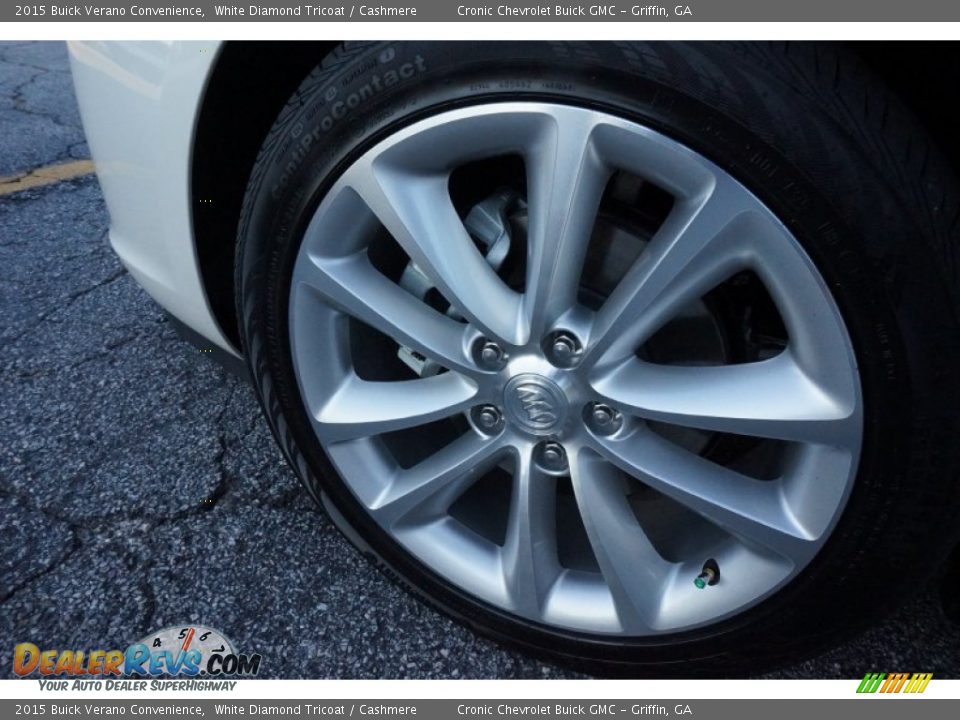2015 Buick Verano Convenience White Diamond Tricoat / Cashmere Photo #11
