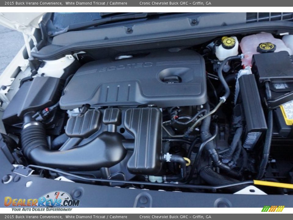 2015 Buick Verano Convenience White Diamond Tricoat / Cashmere Photo #12