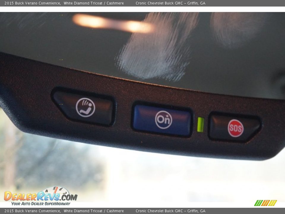 2015 Buick Verano Convenience White Diamond Tricoat / Cashmere Photo #15