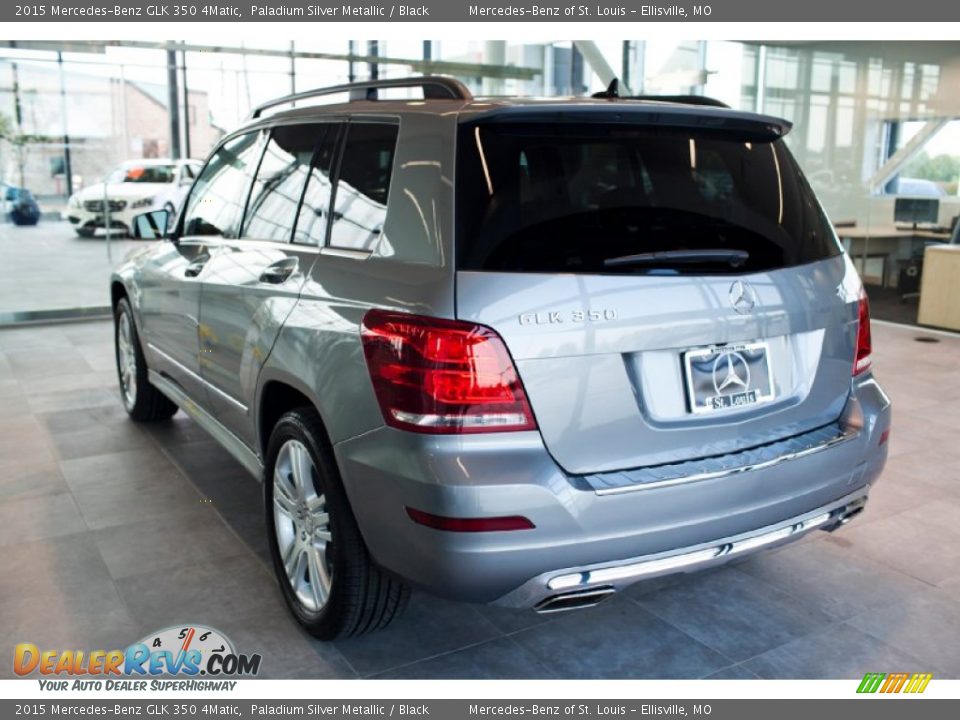 2015 Mercedes-Benz GLK 350 4Matic Paladium Silver Metallic / Black Photo #5