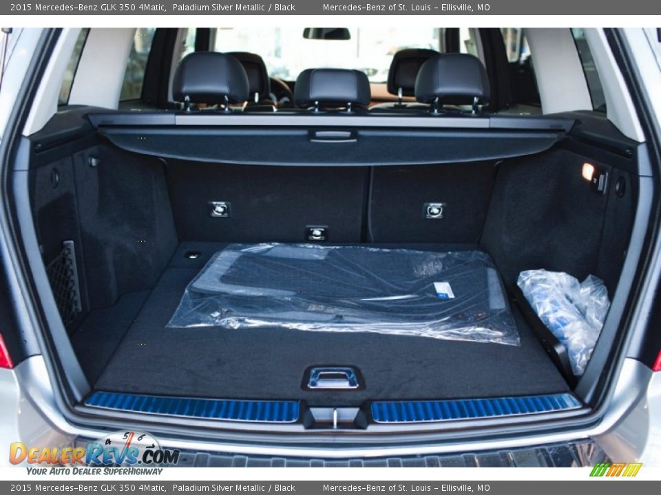 2015 Mercedes-Benz GLK 350 4Matic Paladium Silver Metallic / Black Photo #9