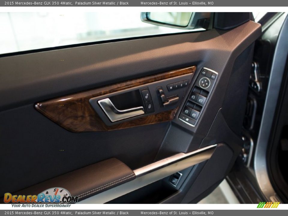 2015 Mercedes-Benz GLK 350 4Matic Paladium Silver Metallic / Black Photo #11