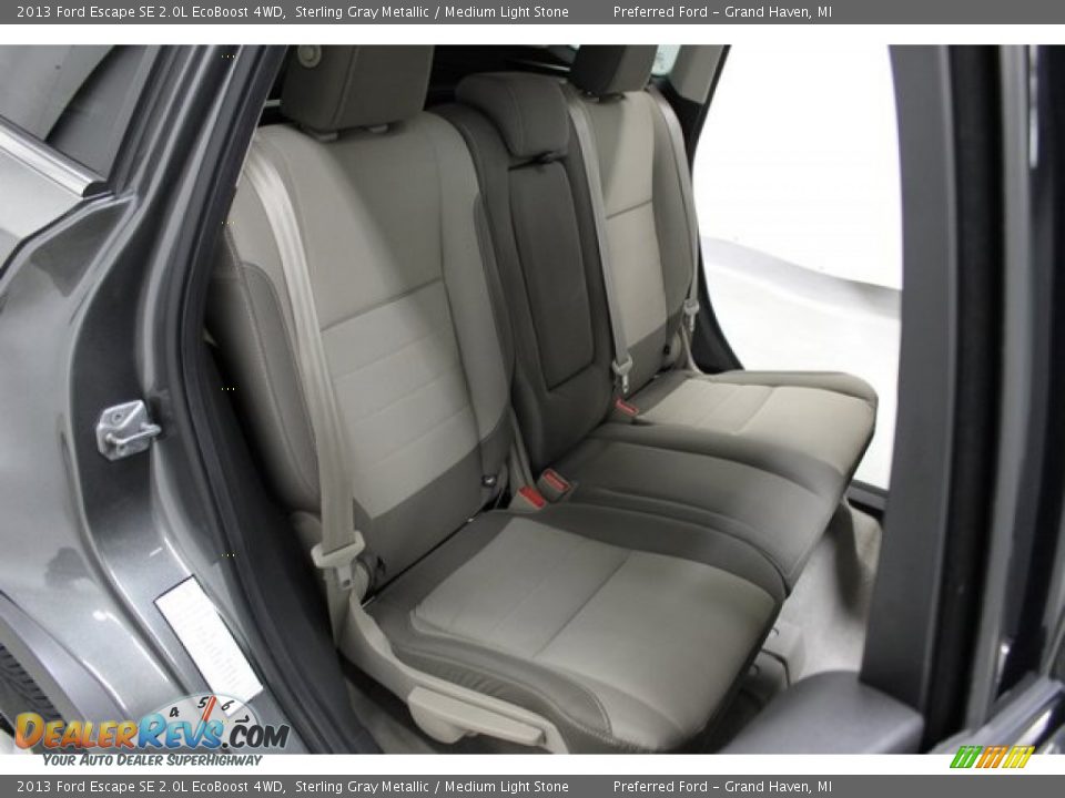 2013 Ford Escape SE 2.0L EcoBoost 4WD Sterling Gray Metallic / Medium Light Stone Photo #20