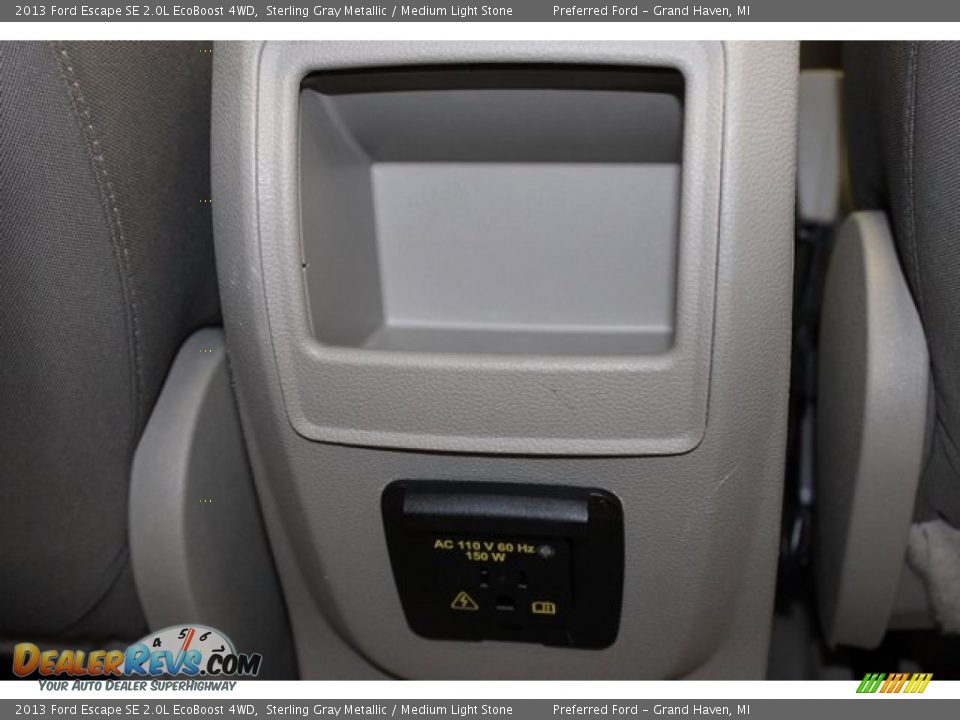 2013 Ford Escape SE 2.0L EcoBoost 4WD Sterling Gray Metallic / Medium Light Stone Photo #24