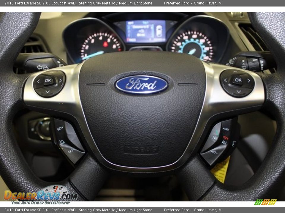 2013 Ford Escape SE 2.0L EcoBoost 4WD Sterling Gray Metallic / Medium Light Stone Photo #32
