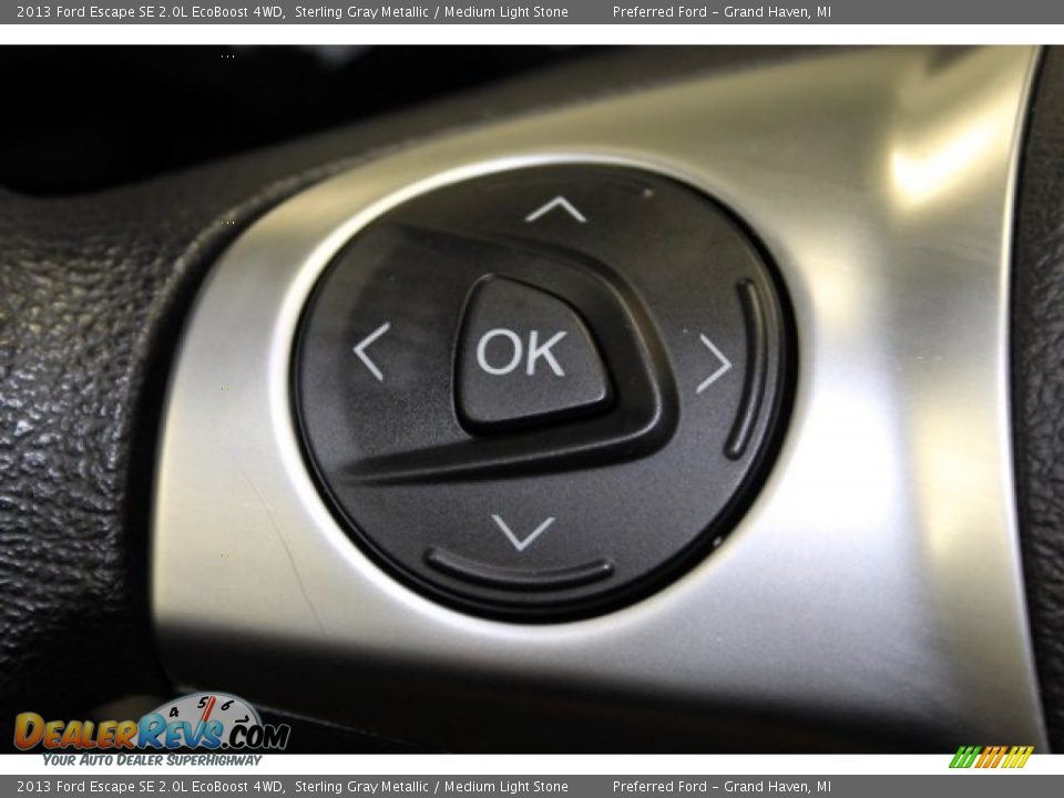 2013 Ford Escape SE 2.0L EcoBoost 4WD Sterling Gray Metallic / Medium Light Stone Photo #33