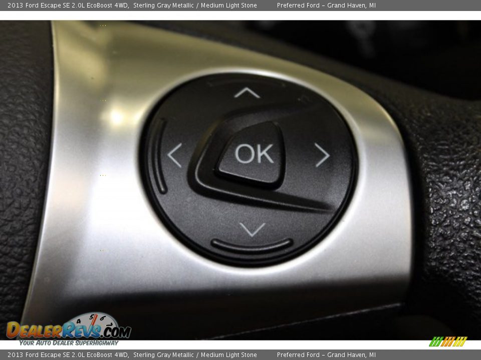2013 Ford Escape SE 2.0L EcoBoost 4WD Sterling Gray Metallic / Medium Light Stone Photo #34