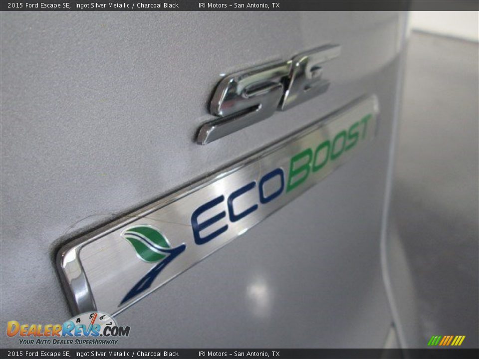 2015 Ford Escape SE Ingot Silver Metallic / Charcoal Black Photo #7
