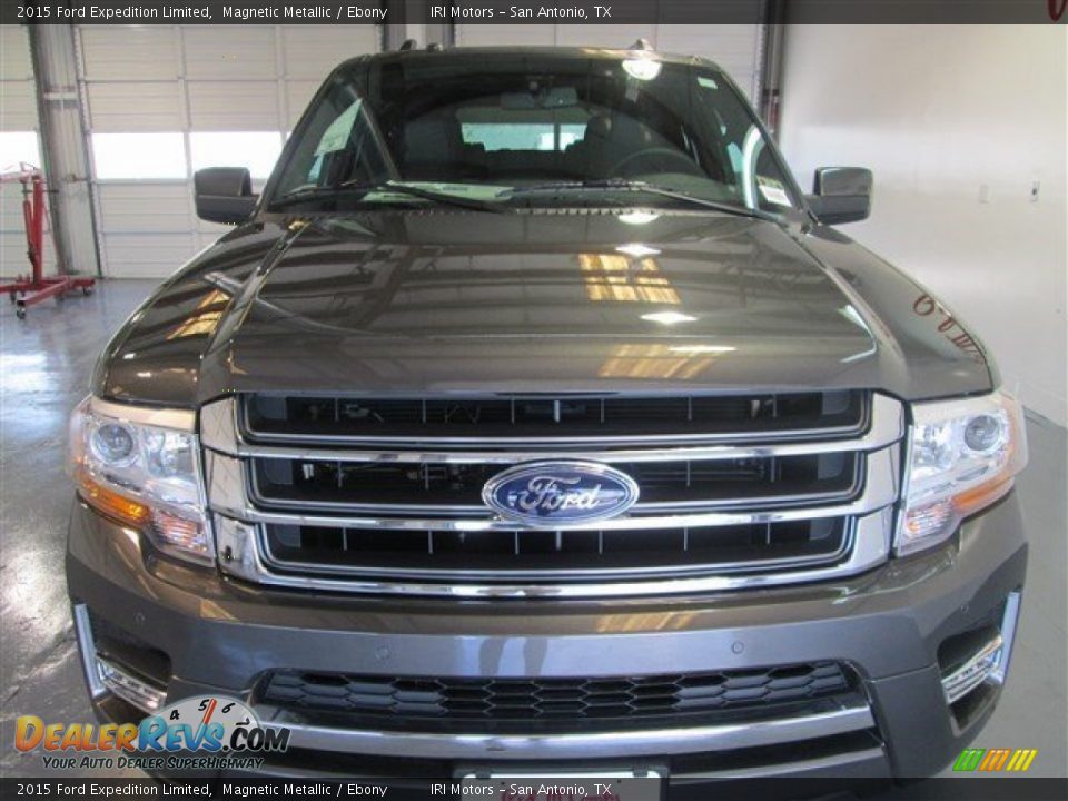 2015 Ford Expedition Limited Magnetic Metallic / Ebony Photo #2
