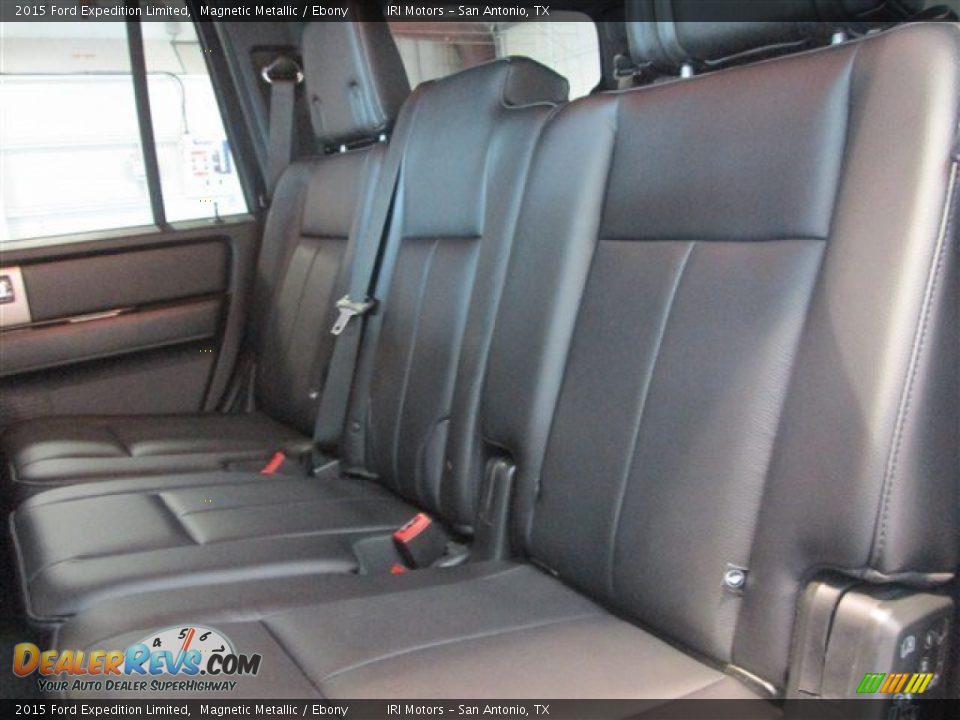 2015 Ford Expedition Limited Magnetic Metallic / Ebony Photo #12