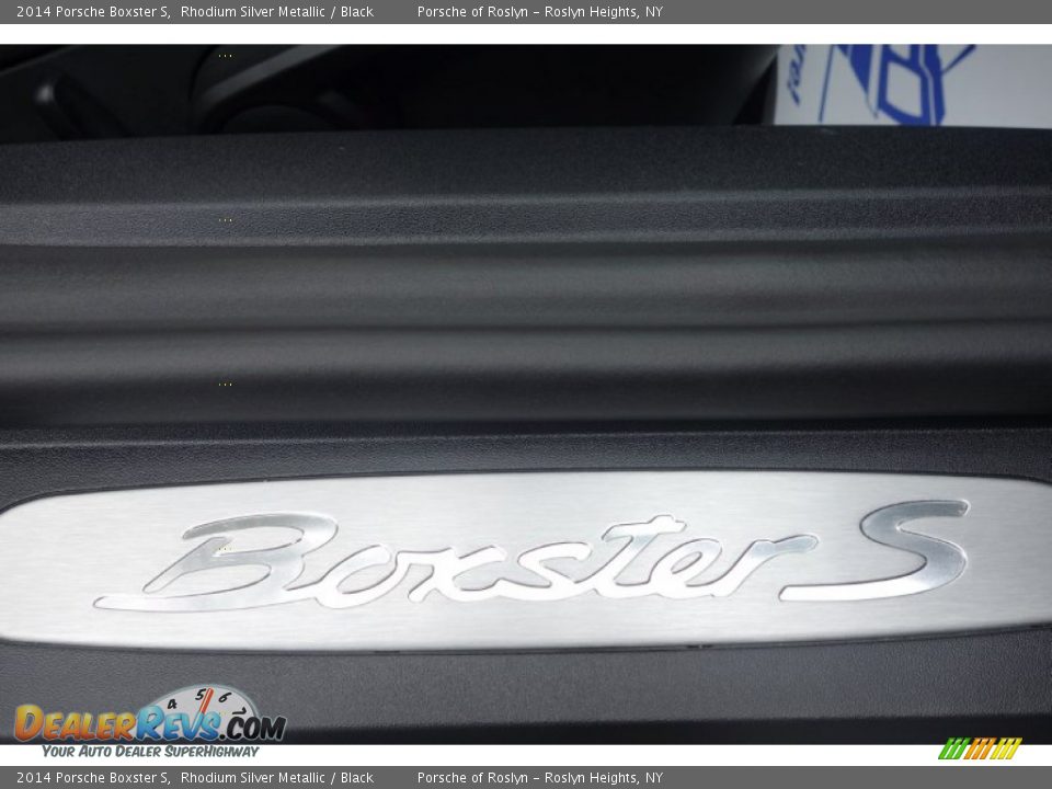2014 Porsche Boxster S Rhodium Silver Metallic / Black Photo #18