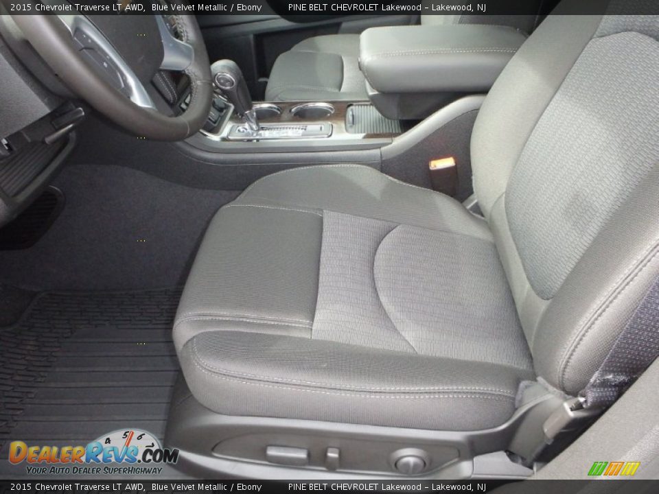2015 Chevrolet Traverse LT AWD Blue Velvet Metallic / Ebony Photo #5