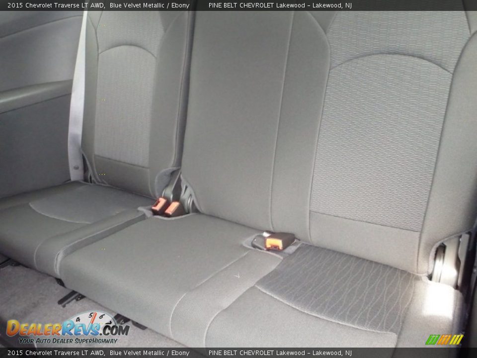 2015 Chevrolet Traverse LT AWD Blue Velvet Metallic / Ebony Photo #7