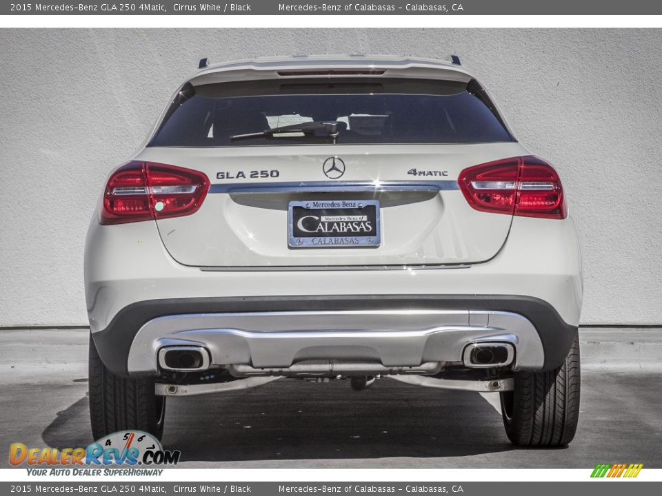 2015 Mercedes-Benz GLA 250 4Matic Cirrus White / Black Photo #3