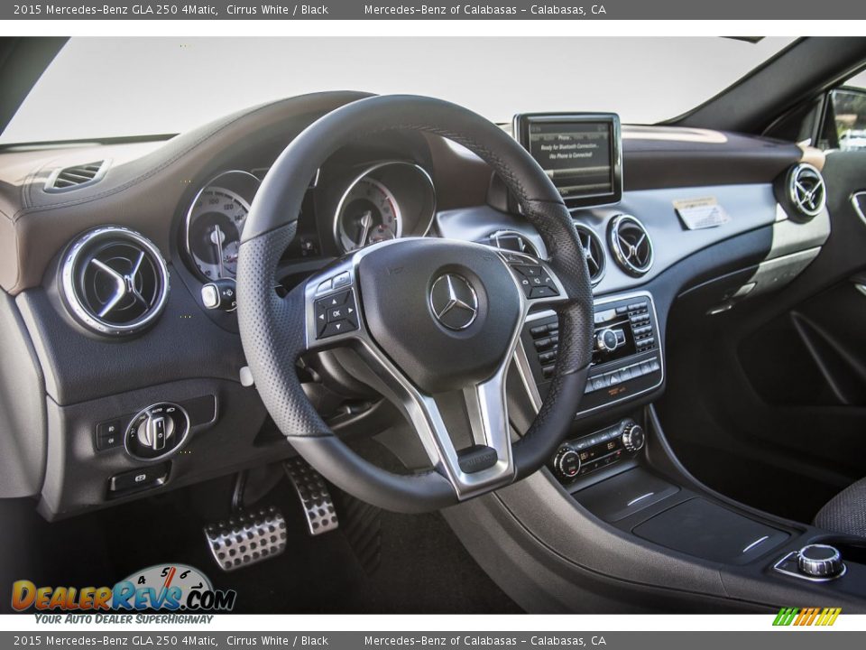 2015 Mercedes-Benz GLA 250 4Matic Cirrus White / Black Photo #5