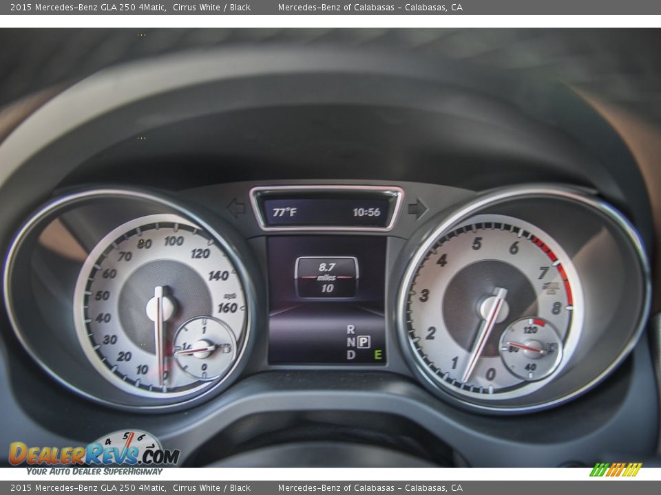 2015 Mercedes-Benz GLA 250 4Matic Cirrus White / Black Photo #6