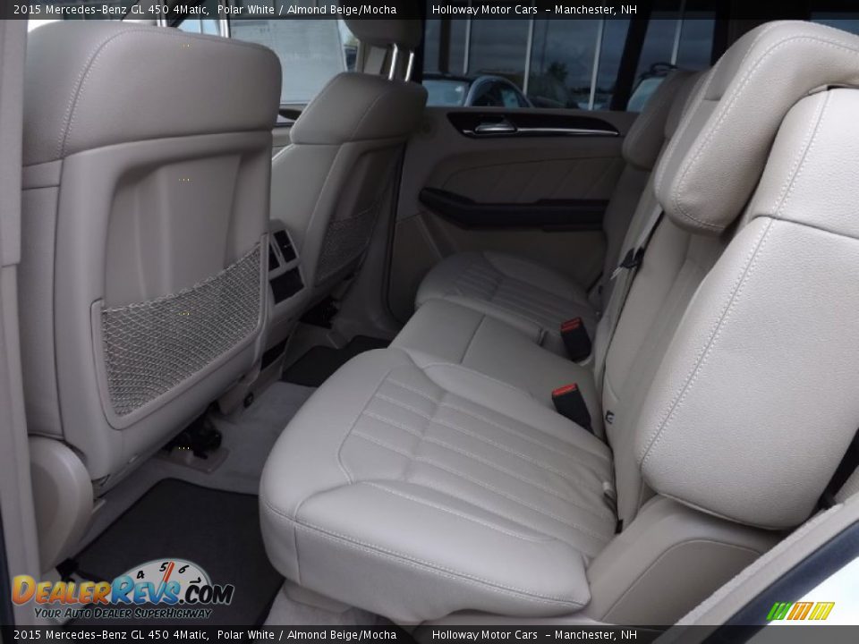 2015 Mercedes-Benz GL 450 4Matic Polar White / Almond Beige/Mocha Photo #7
