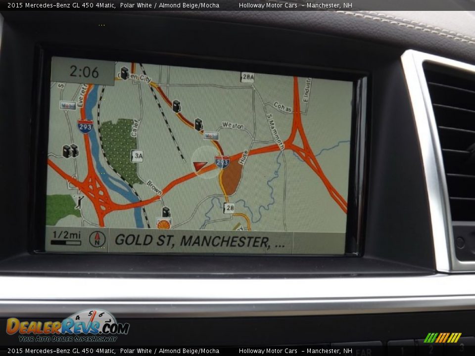 2015 Mercedes-Benz GL 450 4Matic Polar White / Almond Beige/Mocha Photo #11