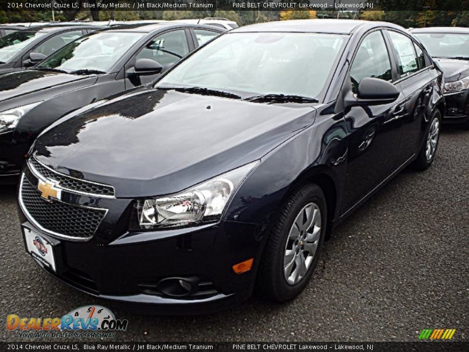 2014 Chevrolet Cruze LS Blue Ray Metallic / Jet Black/Medium Titanium Photo #1