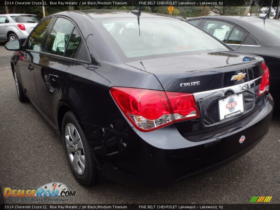 2014 Chevrolet Cruze LS Blue Ray Metallic / Jet Black/Medium Titanium Photo #2