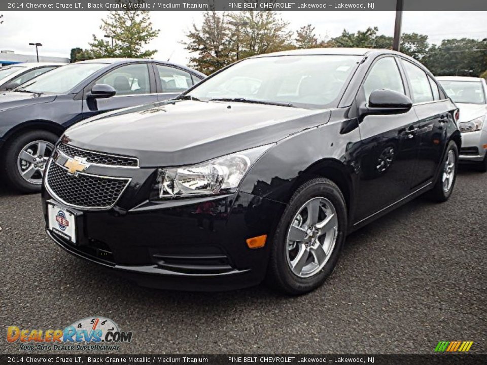 2014 Chevrolet Cruze LT Black Granite Metallic / Medium Titanium Photo #1
