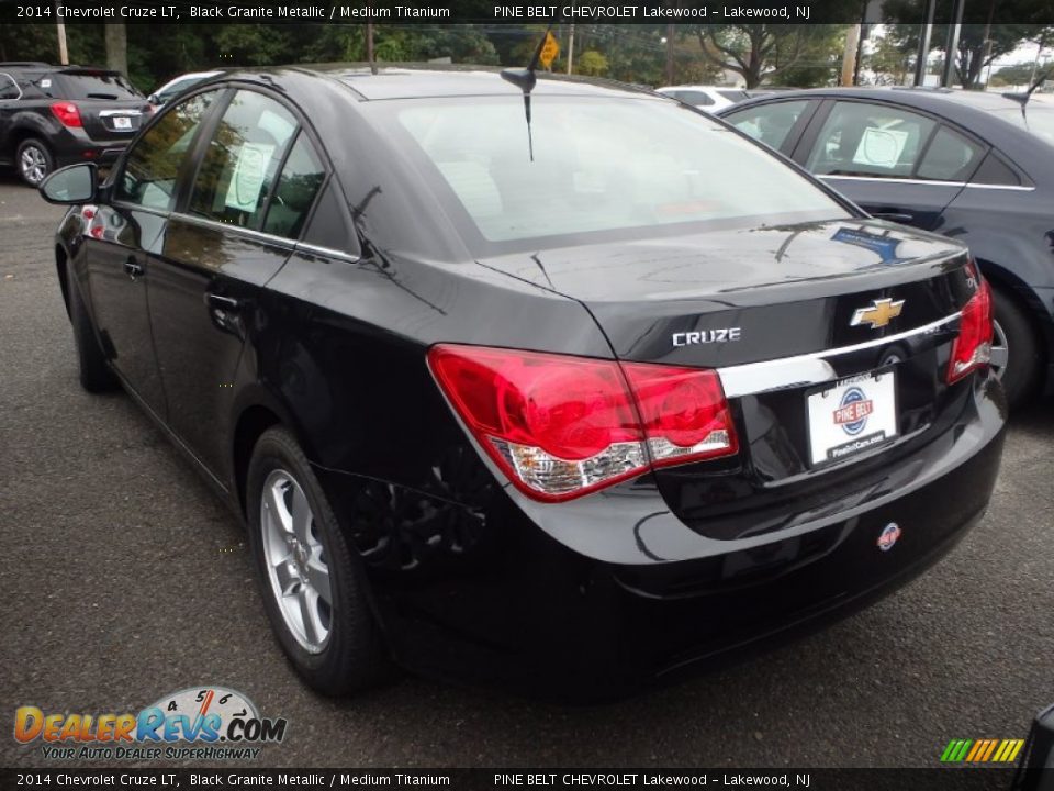 2014 Chevrolet Cruze LT Black Granite Metallic / Medium Titanium Photo #2