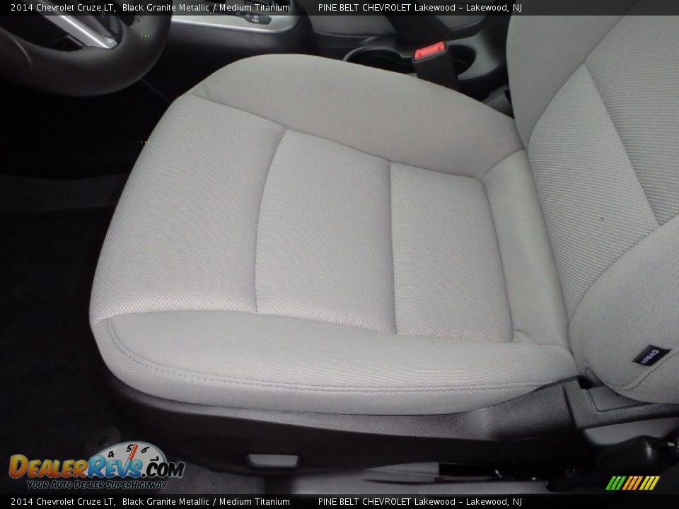 2014 Chevrolet Cruze LT Black Granite Metallic / Medium Titanium Photo #3