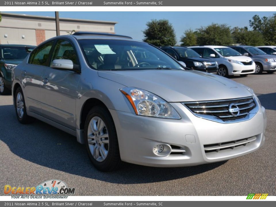 2011 Nissan Altima 2.5 SL Brilliant Silver / Charcoal Photo #1