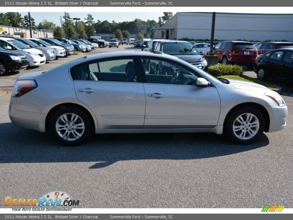 2011 Nissan Altima 2.5 SL Brilliant Silver / Charcoal Photo #2