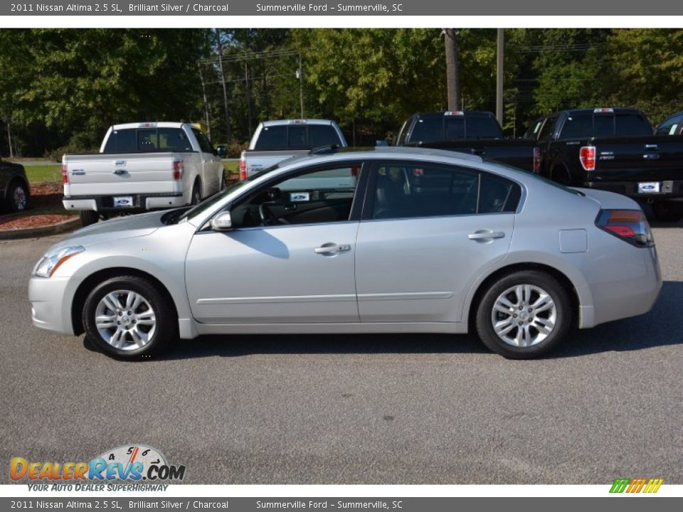 2011 Nissan Altima 2.5 SL Brilliant Silver / Charcoal Photo #6