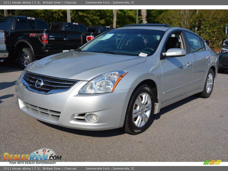 2011 Nissan Altima 2.5 SL Brilliant Silver / Charcoal Photo #7