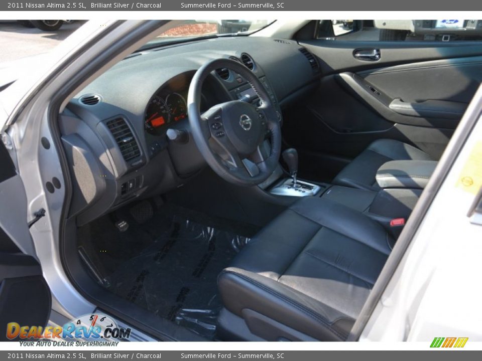 2011 Nissan Altima 2.5 SL Brilliant Silver / Charcoal Photo #11