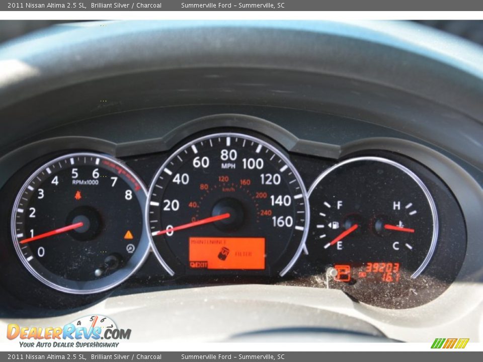 2011 Nissan Altima 2.5 SL Brilliant Silver / Charcoal Photo #25