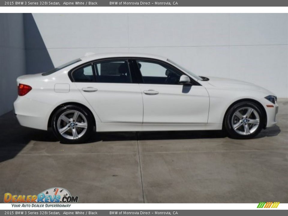 2015 BMW 3 Series 328i Sedan Alpine White / Black Photo #2