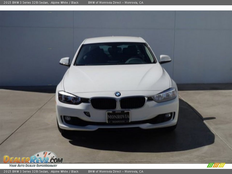2015 BMW 3 Series 328i Sedan Alpine White / Black Photo #3