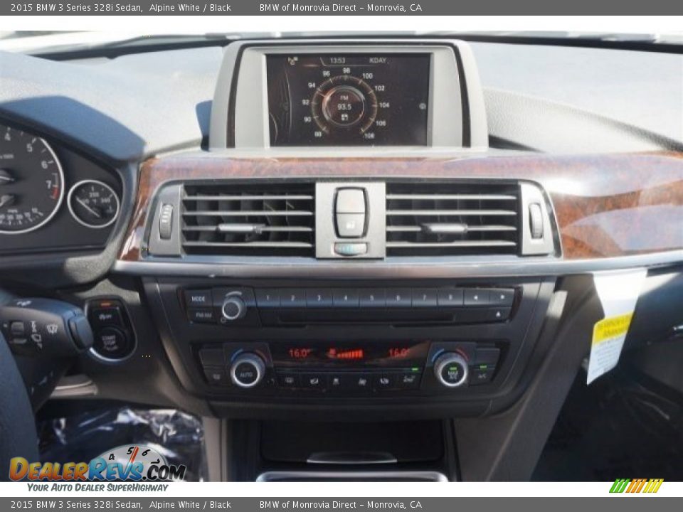 2015 BMW 3 Series 328i Sedan Alpine White / Black Photo #7